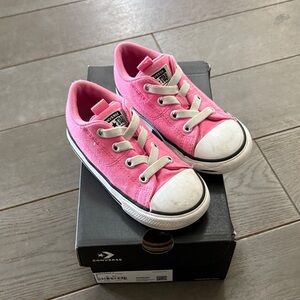 Converse Kids' Pink and White Sneakers